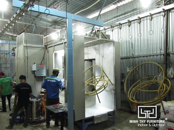xưởng sản xuất minh thy furniture công ty cung cấp bàn ghế giả mây uy tín
