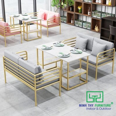 Bàn Ghế Sofa Khung Sắt MT1032 1 Bàn Ghế Sofa Khung Sắt MT1032