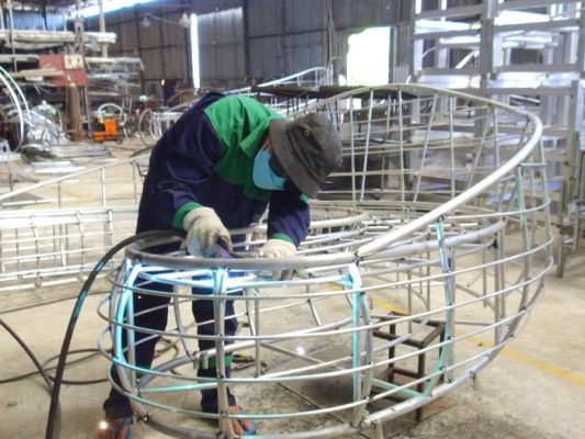 Bàn ghế giả mây Minh Thy Furniture cao cấp sử dụng ngoài trời cho sân vườn và resort