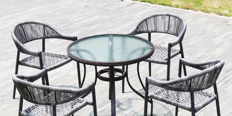 Bàn Ghế Nhựa Giả Mây Cao Cấp, Bền Đẹp Cho Mọi Không Gian 1 Bàn ghế nhựa giả mây thiết kế đa dạng